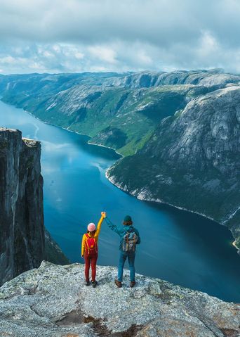 Paar in Norwegen