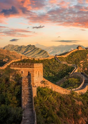 Große Mauer in China