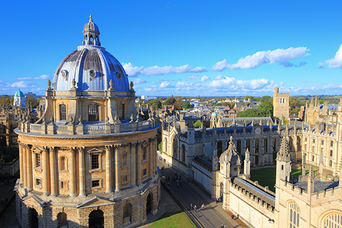 Blick auf Oxford