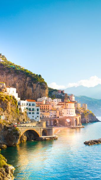 Amalfiküste in Italien