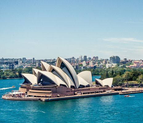 Sydney bei Sonnenuntergang