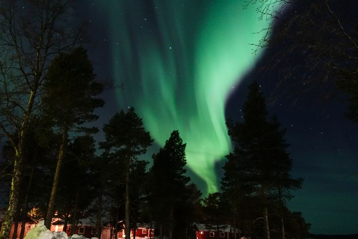 Nordlichter in Schweden