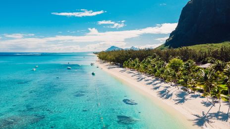 Strand auf Mauritius