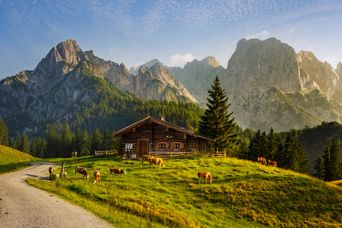 Landschaft in der Schweiz