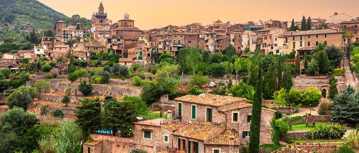 Bergdorf Valldemossa auf Mallorca