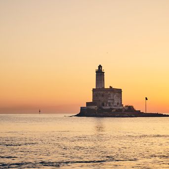 Leuchtturm in Olbia