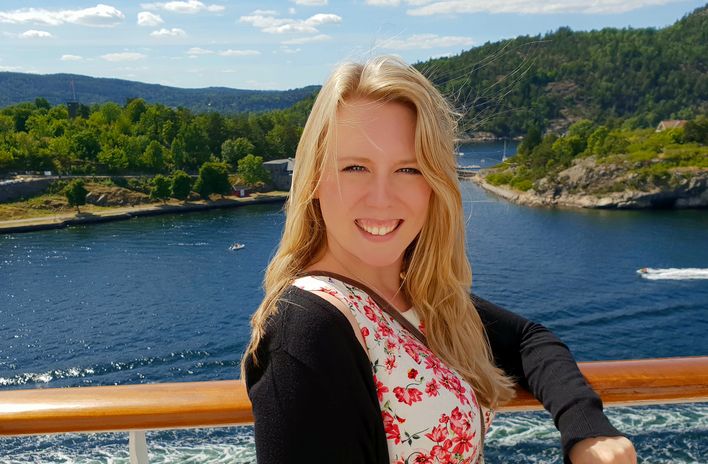 Kollegin Monique in Oslo