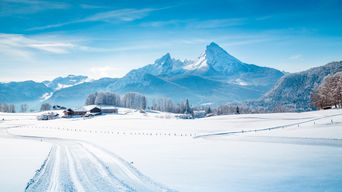 Winterlandschaft im Salzburgerland