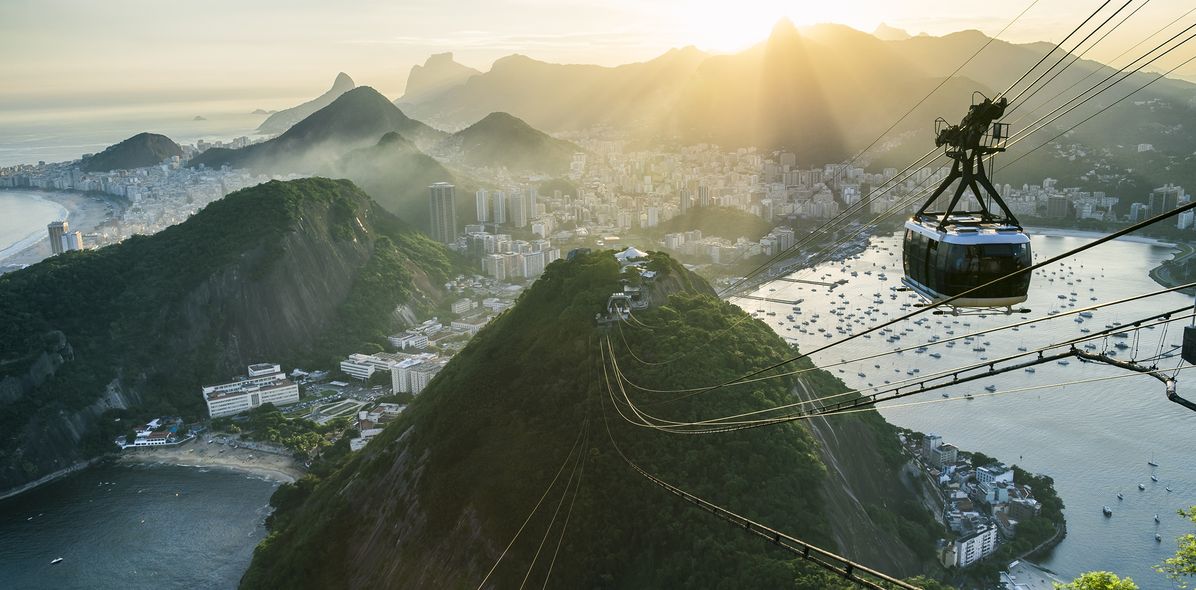 Seilbahn in Rio de Janeiro