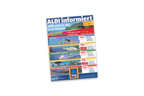Erste Ausgabe des ALDI Reisemagazins 2007