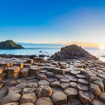 Giants Causeway in Irland