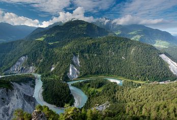 Graubünden in der Schweiz