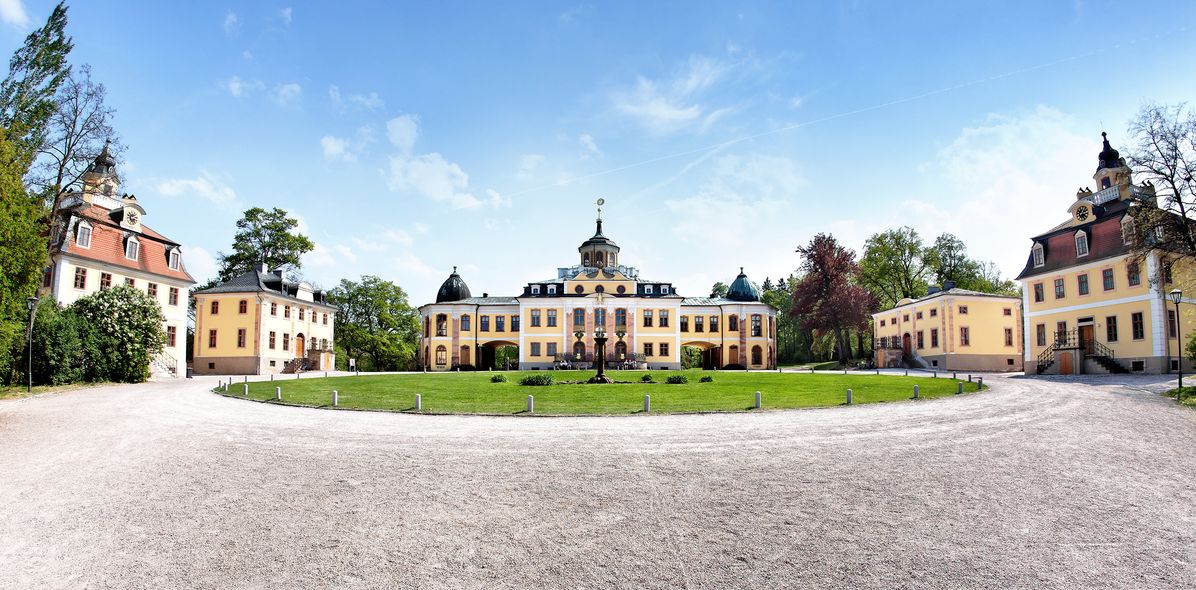 Schloss Belverdere bei Weimar in Thüringen