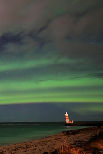 Polarlichter in Keflavik