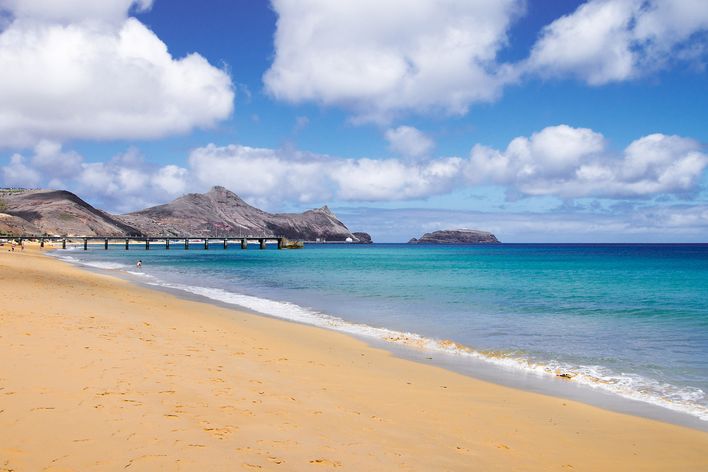 Strand von Porto Santo