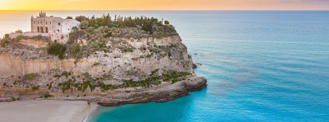 Strand in Tropea