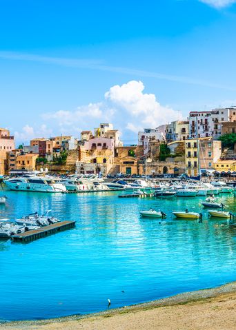 Hafen in Trapani