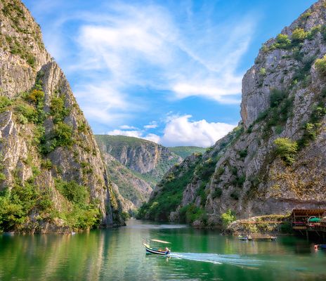 Matka Canyon und Matkasee