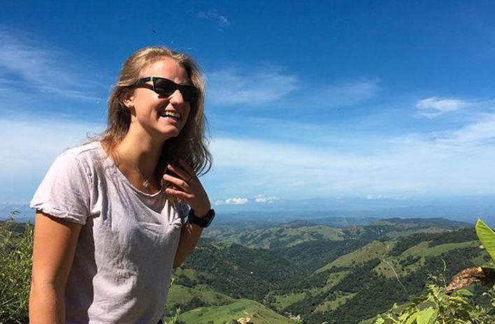 Expertin Jennifer während ihrer Reise in Costa Rica