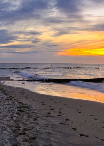 Strand in Kühlungsborn an der Ostsee