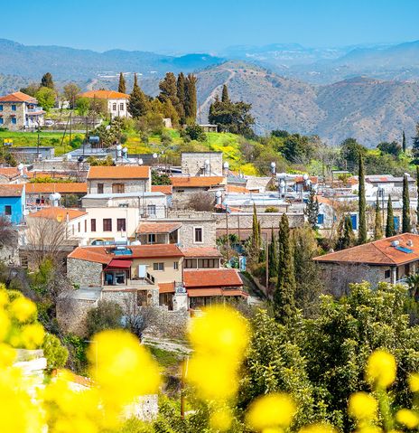 Dorf Lefkara auf Zypern