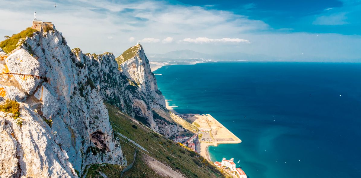 Felsen in Gibraltar
