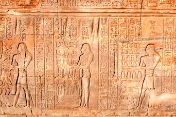 Hieroglyphen aus Ägypten