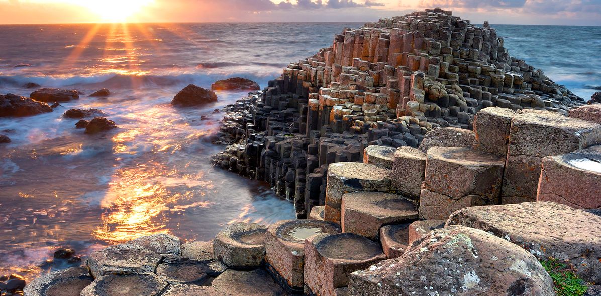 Giant's Causeway in Irland.