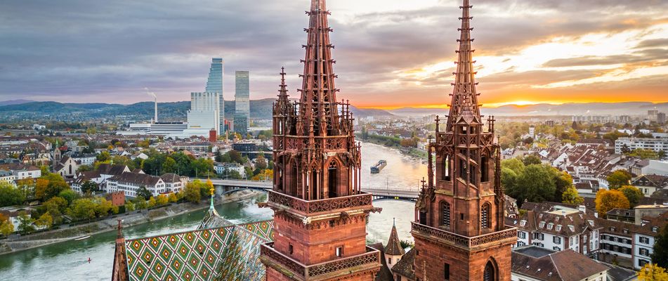 Rhein - Deutschland, Niederlande, Frankreich & Schweiz