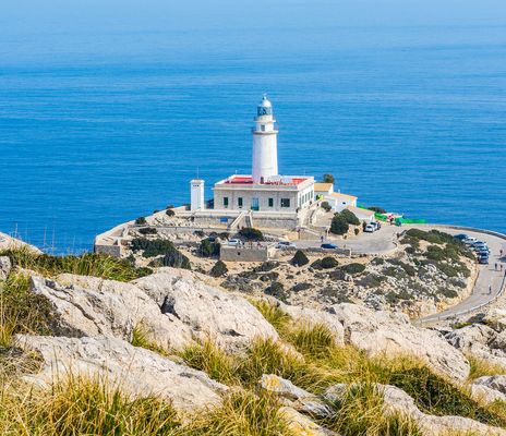 Leuchtturm auf der Insel Mallorca