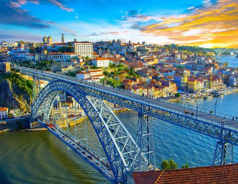 Brücke in Porto