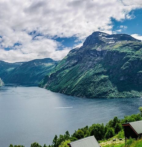 Geirangerfjord in Norwegen