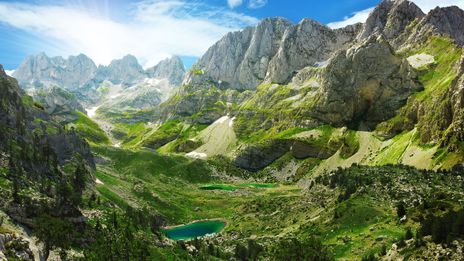 Alpen Landschaft Albanien