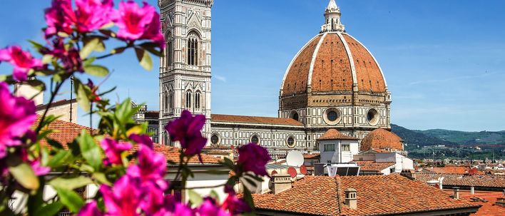 Blick auf die Stadt Florenz
