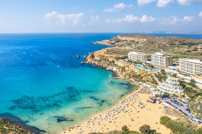 Paradise Bay Beach auf Malta