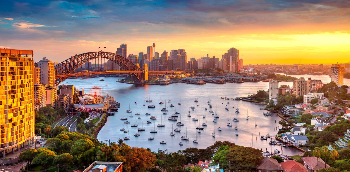 Skyline von Sydney in Australien