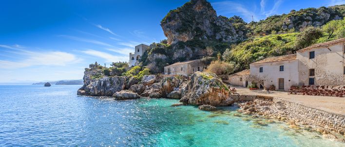 Scopello in Sizilien, Italien