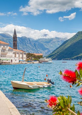 Blick auf Kotor in Montenegro