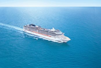 MSC Preziosa auf hoher See
