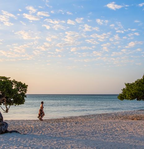 Strand von Aruba