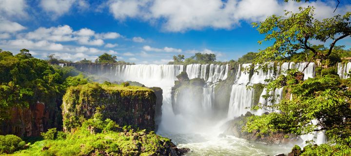 Iguazu Wasserfälle in Brasilien