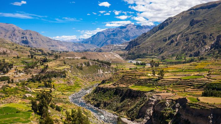 Colca Tal in Peru