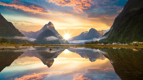 Milford Sound in Neuseeland