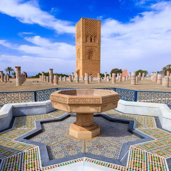 Hassan Turm in Rabat