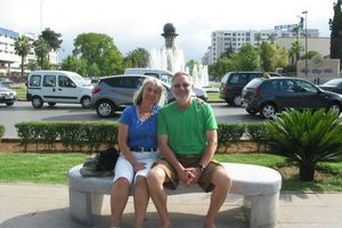 Chronisten Monika und Franz in Marokko