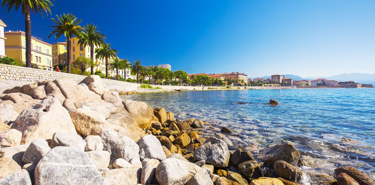 Promenade von Ajaccio