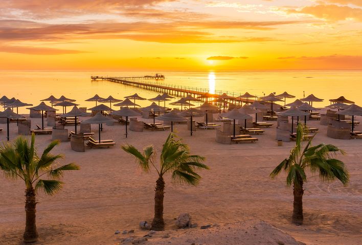 Strand in Hurghada