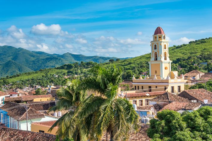 Ausblick auf Trinidad