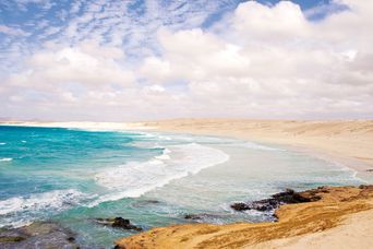 Strand in Boa Vista, Kap Verde