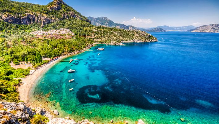 Strand in der Türkei